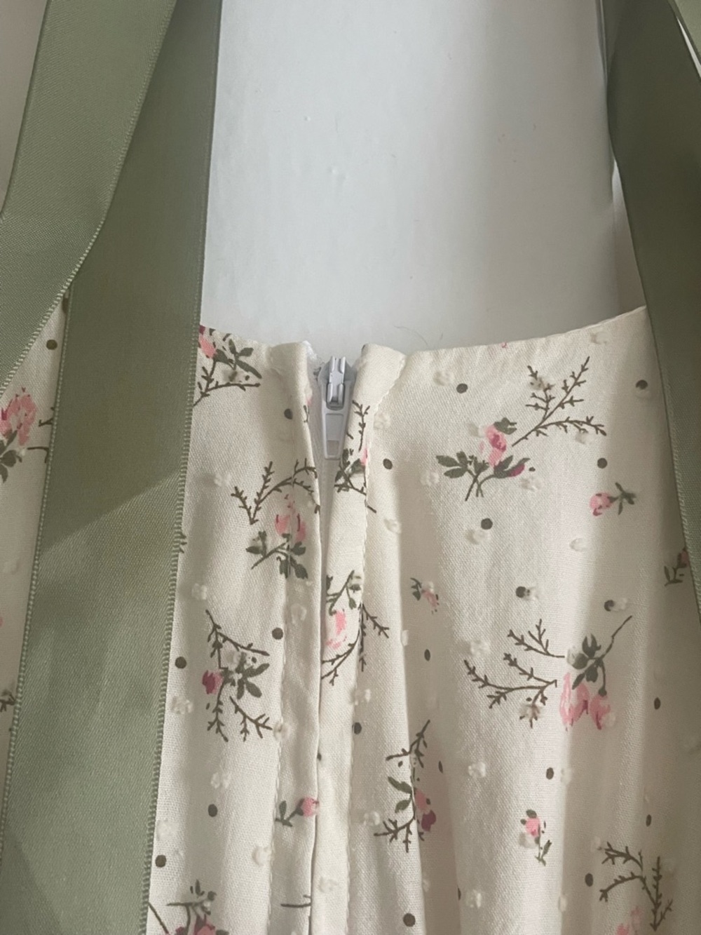 Nuoqi Regency Dresses for Women Floral Regency Era Dress - L - Picture 11 of 12